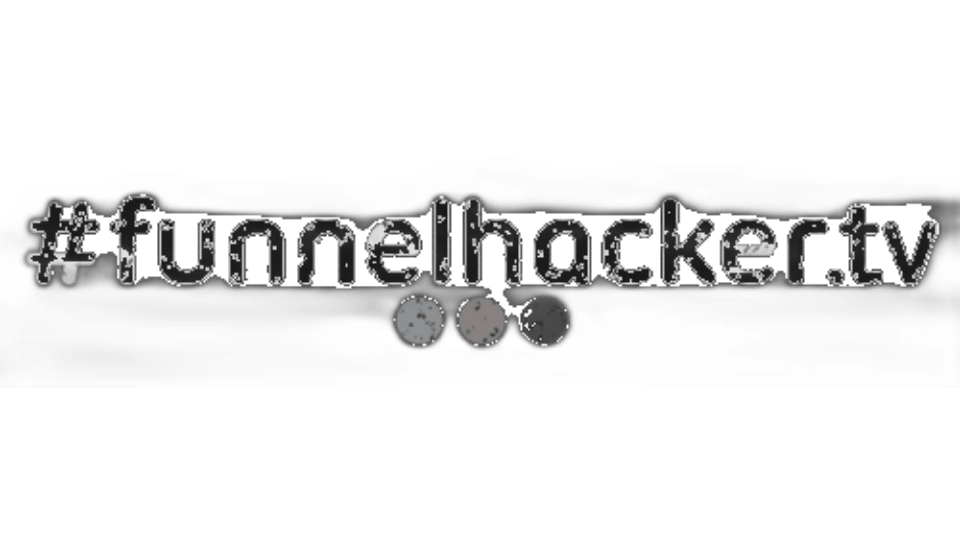FunnelHacker.tv Logo - Black & White